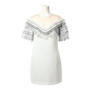 ワンピース DRIES VAN NOTEN DRIES VAN NOTEN（ドリス ヴァン ノッテン） プリント切替 ドット