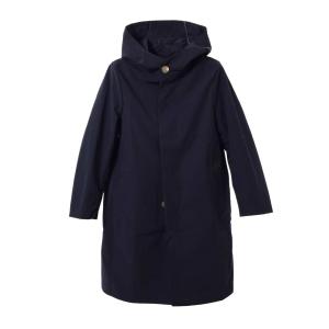 美品 traditional weatherwear BF CHRYSTON フーデット コート 30 ネイビー トラディショナルウェザーウェア｜cyclehearts