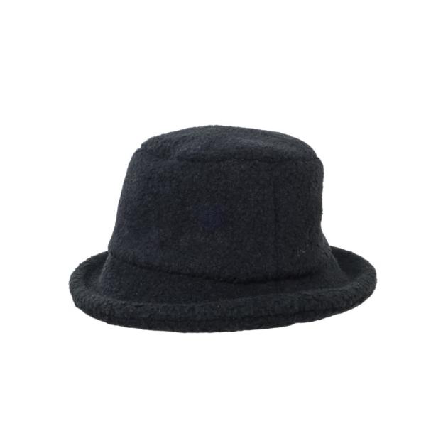 美品 COEL フェルト バケットハット FREE ブラック コエル KL4BCH2L50