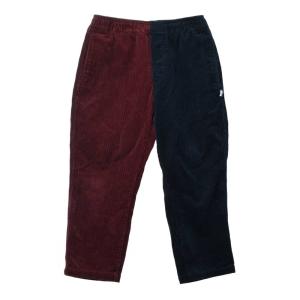STUSSY ブロックカラー コーデュロイパンツ S ブラック ステューシー KL4BACKA99
