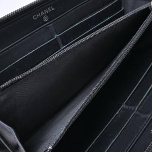 CHANEL キャビアスキン ラウンドジップ ...の詳細画像5