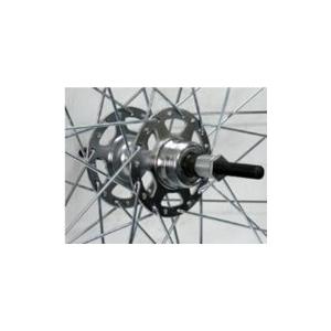 ステンレスリム 26x1 3/8 外装6段ボス/ローラーブレーキ仕様