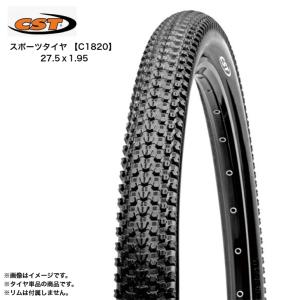 CST 自転車用 タイヤ C1820 27.5x1.95 スポーツ車 MTB 軽快車 ママチャリ セミ ファットタイヤ｜サイクルランドナニワ ヤフー店