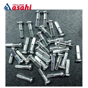 AN AUTHORIZED 前後HUB ピンク＋＃14ロングアルミニップル72ケ CNスポーク」14G アルミニップル 16mm ロングニップル 36個入り