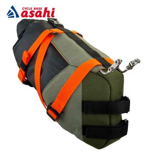 「送料無料」「バーズマン」Packman Saddle Pack with Waterproof Carrier（パックマンサドルパック 防水キャリア付き）容量:8L サドルバッグ｜cyclemall