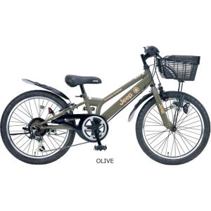 「ジープ」2021 JE-20S 20インチ 6段変速 ダイナモライト 子供用 自転車