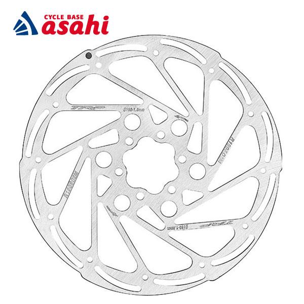 「送料無料」「ティーアールピー」R180S02M ディスクブレーキローター 180mm（6穴、厚み1...