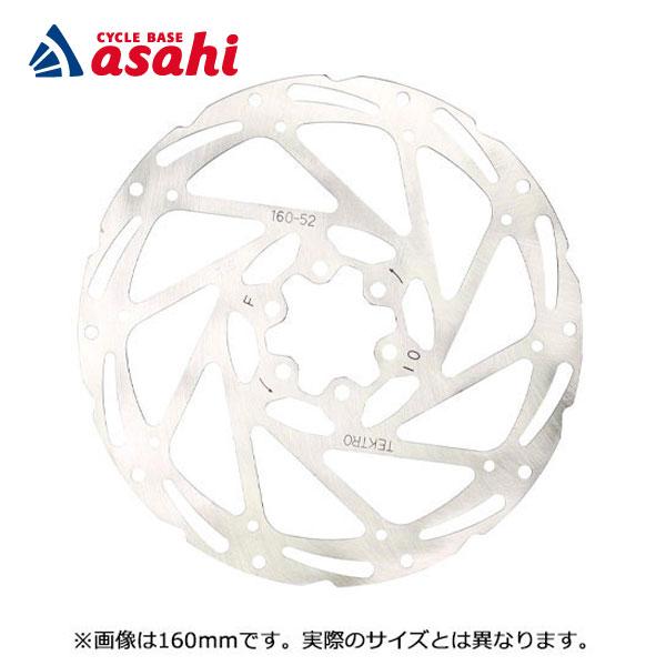 「テクトロ」TR203-52 ディスクブレーキローター 203mm（6穴、厚み1.8mm、2ピストン...