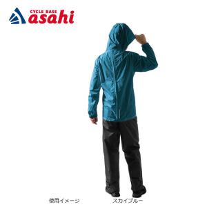 カジメイク レインタックレインコートII ネイビー／アイボリー : 村の