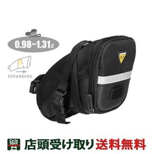 当店限定P10倍 5/29　トピーク 自転車 サドルバッグ TOPEAK TPK エアロ ウェッジ パック (ストラップマウント) M  BAG21902｜cyclemarket