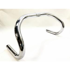 ニットー NITTO B123 NJS刻印 ドロップハンドル シルバー