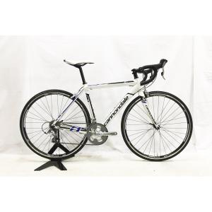 キャノンデール CANNONDALE キャド8 CAAD8 Tiagra 2015年モデル アルミ ロードバイク 48サイズ 2×10速 ホワイト ブルー｜cycleparadise