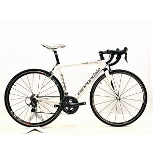 ジャンク キャノンデール Cannondale シックス カーボン SIX CARBON ULTEGRA 2009年モデル カーボンロードバイク 50サイズ ホワイト｜cycleparadise