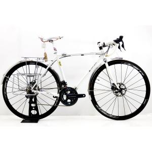 ★★スノーピーク snow peak ×ミューラー MULLER SUSD-1 Di2 年式不明 ツーリングバイク 51サイズ 2×11速 パールホワイト