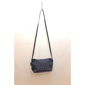経堂) エルベシャプリエ Herve Chapelier ナイロン スクエア ショルダーバッグ 定価34,980円 ショルダー グレー バッグ 2884N