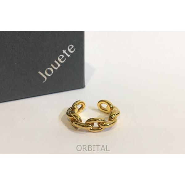 二子玉)Jouete ジュエッテ ジェンダレスリング 指輪 SV925 ゴールド サイズ9号 019...