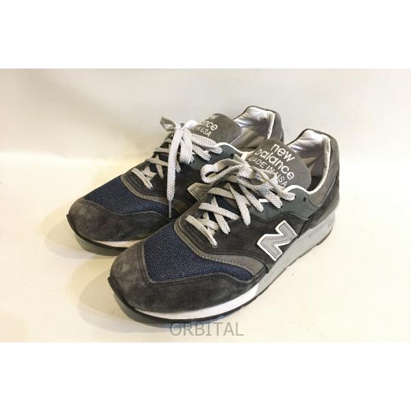 二子玉)ニューバランス New Balance USA製スニーカー  M997NV ネイビー グレー...