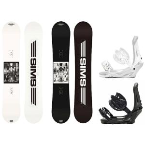 SIMS SNOWBOARDS  シムス メンズ スノーボード 2点セット @80000