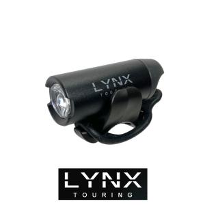 ライト LYNX 充電式ハイパワーLEDヘッドライト LX-123P 明るい150ルーメン 高輝度3ワットLED アルミボディ USB 充電式 夜間走行｜cycleshop-chalinx