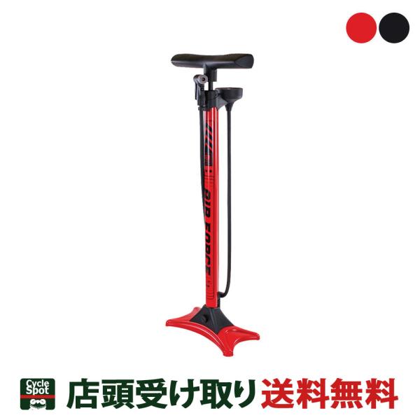 自転車 空気入れ Serfas サーファス フロアポンプ FP-200 AF-T3 (大型ゲージ付/...