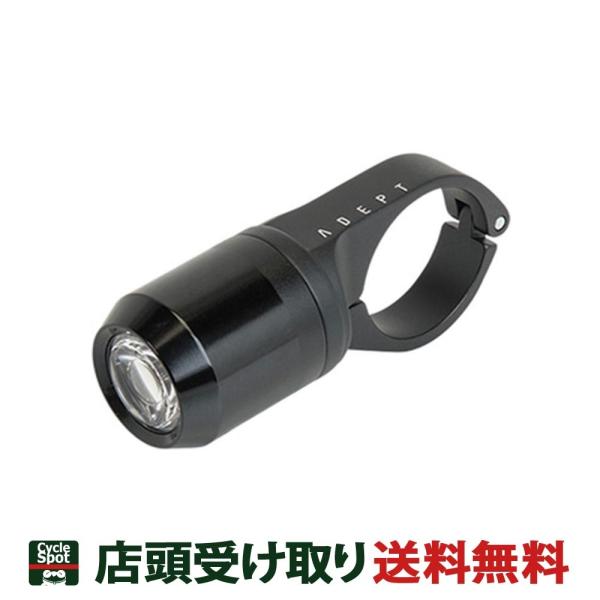アデプト 自転車 ヘッドライト ADEPT ミュート 100HC ブラック LPF17900