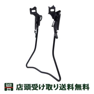 昭和インダストリーズ 24インチ 正爪 両立スタンド CP/シルバー W-11 ステンレス製両立スタンド W-11 ST 正爪モデル 自転車スタンド