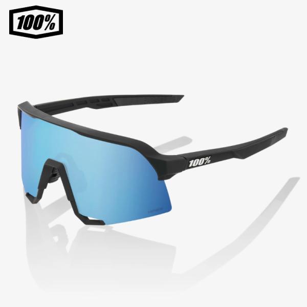 100% ワンハンドレッド S3 Matte Black HiPER Blue Multilayer...