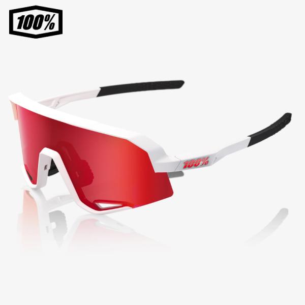 100% ワンハンドレッド SLENDALE Matte White HiPER Red Multi...