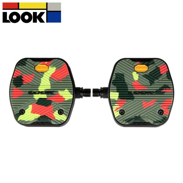 LOOK ルック Geo City Grip　ゲオ　シティ　グリップ　カモ  シティペダル