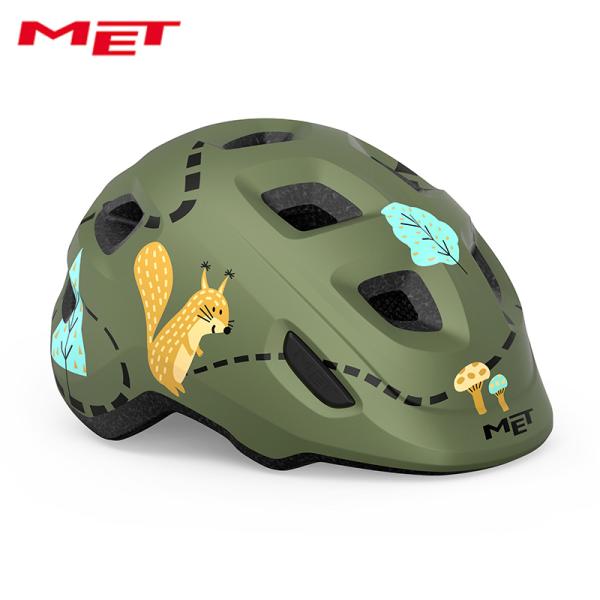 MET メット HOORAY Green Forest/Matt XS  ヘルメット