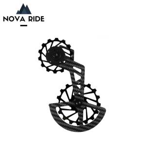 NOVA RIDE ノヴァライド OSPW GRX 810/815+RX800/805 BLACK  ビッグプーリー｜cyclick