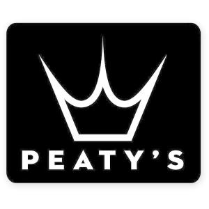 Peatys ピーティーズ Crown Logo Sticker Black｜cyclick