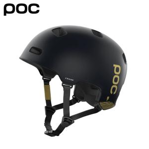 POC ポック Crane Mips Fabio Ed. - Uranium Black Matt/Gold [ユニセックス]  MTB用ヘルメット｜サイクリックYAHOO支店