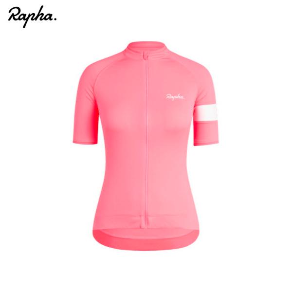 Rapha ラファ Coreウィメンズ　サイクリングジャージ　Visibility Pink