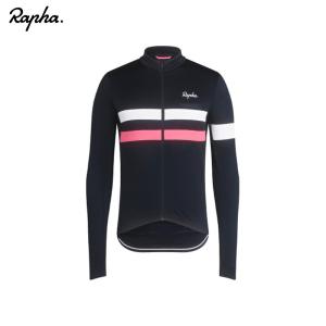 Rapha ラファ Core Thermal Long Sleeve サイクリングジャージ Black