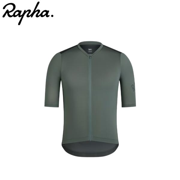 Rapha ラファ Pro Team トレーニングジャージ Dark Green/Dark Grey