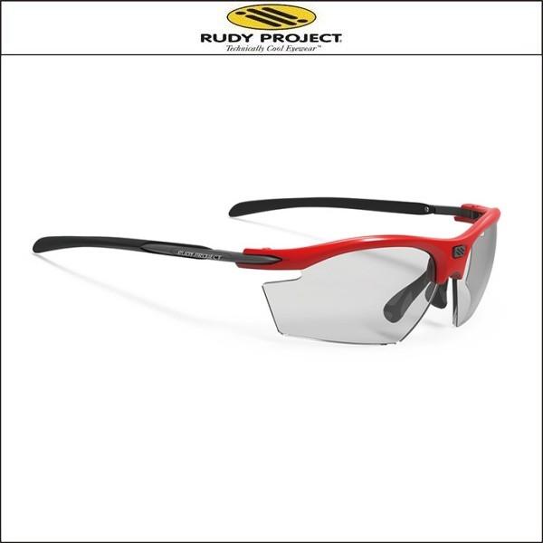 ルディプロジェクト RYDON ライドン ファイアレッドグロスフレーム インパクトX(R)2 調光ブ...