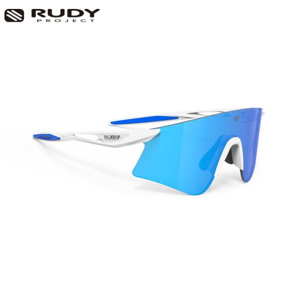 ルディプロジェクト ASTRAL アストラル ホワイトマットフレーム マルチレーザーブルーレンズ サ...