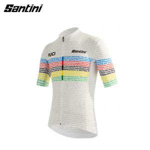 Santini サンティーニ UCI ROAD 100 CHAMPIONS MEN'S JERSEY 2024 UCI 世界選手権100周年記念ジャージ｜cyclick