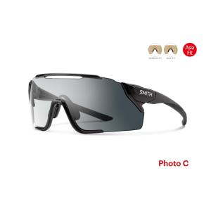 SMITH スミス サングラス Attack MTB Asia Fit フレームBlack レンズPhotochromic Clear to Gray & CP-Low Light Amber｜cyclick