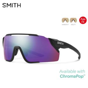 SMITH スミス Attack MAG MTB Asia Fit | Frame:Matte Black | Lens:CP-Violet Mirror & CP Low Light Amber  サングラス｜cyclick