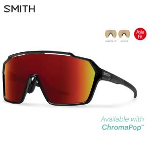 SMITH スミス Shift XL MAG Asia Fit | Frame:Black | Lens:CP-Red Mirror & Clear  サングラス｜cyclick