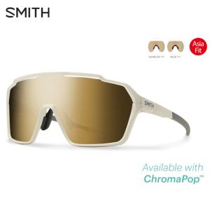 SMITH スミス Shift XL MAG Asia Fit | Frame:Matte Bone  | Lens:CP-Black Gold Mirror & Clear  サングラス｜cyclick
