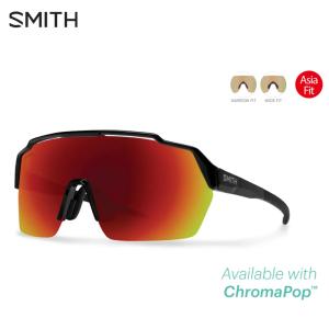 SMITH スミス Shift Split MAG Asia Fit | Frame:Black | Lens:CP-Red Mirror & Clear  サングラス｜cyclick