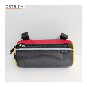 OSTRICH　オーストリッチ POTARIフロントバッグ　ライトX  ブラック/レッド/オレンジ ハンドルバッグ｜cyclick