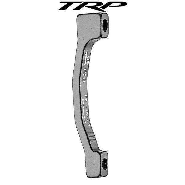 TRP 台座用アダプター Pシリーズディスクブレーキキャリパーアダプター プラス20mm ティーアー...