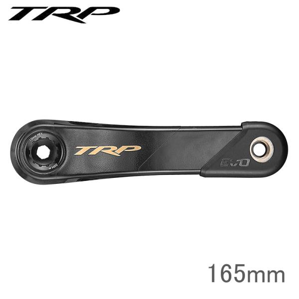 TRP ティーアールピー EVO 12 CARBON CRANK 165mm ブラック/ゴールド  ...