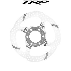 TRP 6穴、厚み1.8mm  2ピースディスクブレーキローター 140mm ティーアールピー｜cyclick