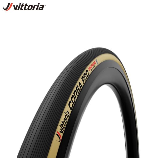 Vittoria ヴィットリア CORSA PRO TLR Black/Para  ロードタイヤ