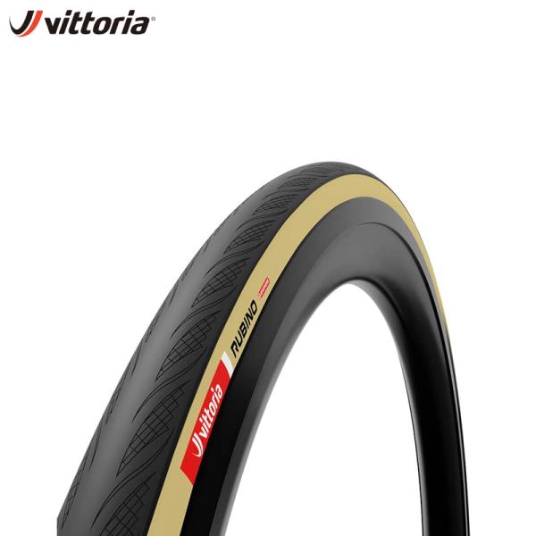 Vittoria ヴィットリア RUBINO V Tube Type (クリンチャー) Black/...